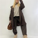 pantalone in tessuto modello balloon point